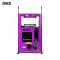 Presse à chaleur hydraulique puissante de 4 tonnes de qualité supérieure pour l'extraction de l'huile de chanvre et d'herbes florales, vente en gros