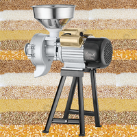 Machine de mouture de céréales (blé, maïs, soja, riz) et de farine sèche et humide avec prix, moulin à farine de manioc entièrement automatique, prix du moulin à farine