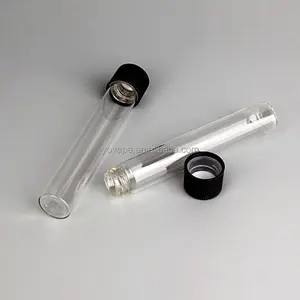 Transparentes kinder sicheres 5ml 6ml 10 ml 12ml 17ml 20ml 25ml 30ml Borosilikat-klares Laborglas-Reagenzglas mit kinder sicherem Deckel