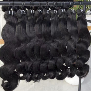 ผมเวอร์จินเวียดนามแบบเวฟ 30 นิ้ว ซุปเปอร์ดับเบิ้ลดรอน  แบบมัดเป็นช่อพร้อมเย็บติดด้วยเครื่องจักรแบบดับเบิ้ลดับเบิ้ลเวฟท์ - Product Image 3