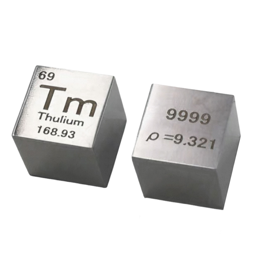 Cube de thulium miroir de 10 mm