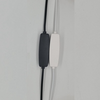 Lampes à led alimentation électrique, variateur de lumière, Type C rotatif, câble interrupteur