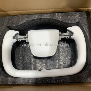 Yüksek performanslı özel tam deri boyunduruğu Tesla modeli 3 yayla direksiyon için 3.0 2023 + araba iç aksesuarları - Product Image 6