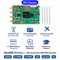 LibreSDR USRP B210 Mini, Placa de Desarrollo de Radio Definida por Software (SDR) Compacta, UHD Pluto OAI de Código Abierto, 70MHz-6GHz 2R2T