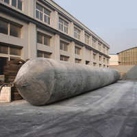 Haohang Airbags de sauvetage marins gonflables en caoutchouc naturel certifiés CCS, capacité de charge élevée, noirs