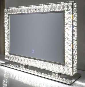 Tocador de Venta al por Mayor de Fábrica Estilo Europeo con 13 Cajones, Lujoso y Moderno Tocador de Maquillaje Blanco con Espejo de Cristal, Éxito de Ventas - Product Image 4