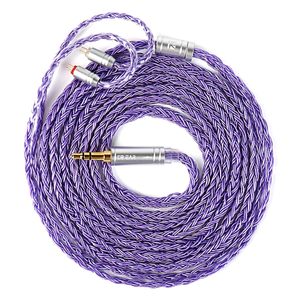 Kbear juntian คอร์ด2เมตร16แกนหูฟัง OCC HIFI ชุบเงินสายอัพเกรด2PIN/QDC/mmcx/<span class=keywords><strong>tfz</strong></span> สำหรับ edX Pro ZSN ศูนย์ - Product Image 1