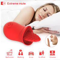 Vibrateur clitoridien en silicone en forme de rose, jouet sexuel pour femme, pompe à succion, stimulateur de clitoris à léchage de langue