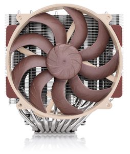 Noctua-Enfriador de <span class=keywords><strong>CPU</strong></span> de doble Torre, versión completa estándar, recomendado para AMD AM5 e Intel LGA1700 marrón, modelo G2, 2 unidades - Product Image 1