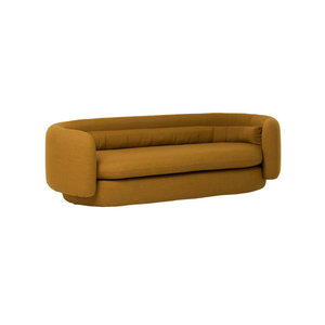 Modern Luxury Floor <strong>Crushed</strong> <strong>Velvet</strong> Couch Italian Style <strong>Sofa</strong> Set Designs Living Room Furniture I Shaped Curved Sleeper <strong>Sofa</strong> - Product Image 2