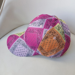 Casquettes de baseball snapback style vintage à motifs de dessins animés color-block pour unisexe, protection solaire, en toile classique - Product Image 2