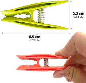 Mollette per Bucato in Plastica all'Ingrosso, Clip con Impugnatura Morbida, Ganci per Stendibiancheria, Mollette in Plastica per Appendere Vestiti - Product Image 5