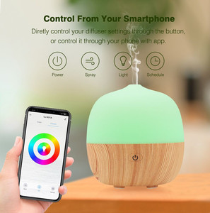 Intelligente <span class=keywords><strong>Alexa</strong></span> controllo vocale Tuya Aroma elettrico casa nuovo <span class=keywords><strong>diffusore</strong></span> di olio essenziale - Product Image 2