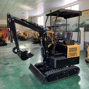 รถขุดขนาดเล็ก0.8T 1.6T รถขุด Kubota เครื่องยนต์ไฮดรอลิกตีนตะขาบด่วนขั่วจีนมอเตอร์หลัก PLC จัดส่งทั่วโลก - Product Image 3