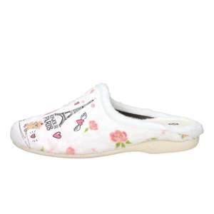 PANTOFOLA INVERNALE Z32141 BIANCO/ROSA - Product Image 1