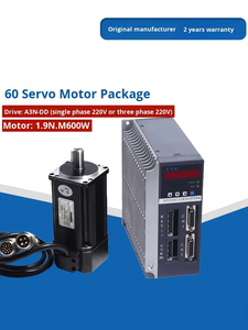 Motor Servo AC Monofásico de 600W, Kit de Controlador Tipo 60, 1.9N.M con Cable de 3 Metros, 3000 RPM, Resistente a Goteos, 2 Años de Garantía - Product Image 1