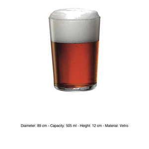 แก้วเทมเปอร์ Bodega Maxi 51 cl Bormioli Rocco สูง 12 ซม. เส้นผ่านศูนย์กลาง 8.9 ซม. - Product Image 3