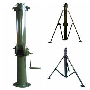 Mât d'éclairage télescopique TALENTS 50 pieds, tour étendue en aluminium 22lb charge utile treuil manuel <span class=keywords><strong>poteau</strong></span> télescopique 2020 Offre Spéciale - Product Image 5