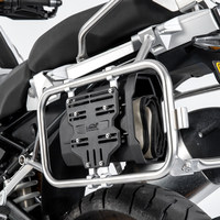 Boîte à outils latérale pour moto LOBOO Radish, en alliage d'aluminium avec serrure, kit d'outils, sac latéral portable, montage facile