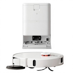 หุ่นยนต์ดูดฝุ่นถูพื้น CN รุ่น 5C แบบใช้น้ำ แรงดูด 15000Pa ถูพื้นได้นาน 120 นาที ระบบ LDS เลเซอร์ ทำความสะอาดตัวเองอัตโนมัติ หุ่นยนต์ถูพื้นและกวาดพื้น - Product Image 1