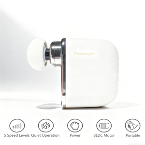 2025XLN Pocket Force Mini Massage Gun Alat Pijat Mini Bertenaga Tinggi Kontrol Waktu Perkusi Pereda Nyeri Seluruh Tubuh Portabel Jaringan Dalam 4 IPX7 - Product Image 3