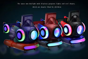 Venta al por mayor popular de monedas espacio comercial eléctrico <span class=keywords><strong>Starcraft</strong></span> MP5 pantalla oscilante coche máquina de juego Kiddie Rides Board - Product Image 6