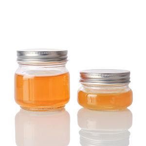 Glass Jar Supplier Wholesale Wide Mouth Mason Jar 8 oz 16 oz Mason Jar With <b>Lid</b> - Product Image 2