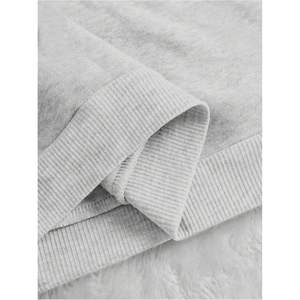 เสื้อฮู้ดดี้ไหมพรมแขนยาวสไตล์ Y2K สำหรับผู้หญิง ระบายอากาศได้ดี - Product Image 1