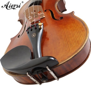 Cremona violon vernis à l'huile fait à la main belle flamme érable antique jaune brun professionnel solide instrument à cordes de musique - Product Image 6