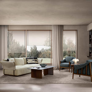 COOMO-Canapé <span class=keywords><strong>Cynthia</strong></span> Table à thé en bois moderne et minimaliste nouveau canapé de salon chinois - Product Image 2