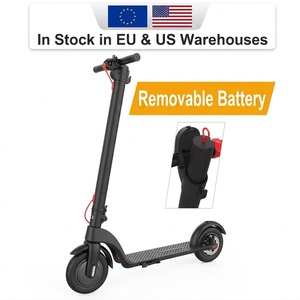 Trottinette électrique pliable pour adultes Alin X7 en alliage d'aluminium, <span class=keywords><strong>2</strong></span> roues, moteur sans balais, batterie au lithium amovible, entrepôt UE/USA, livraison transfrontalière - Product Image 1