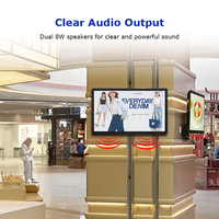 Kiosque d'affichage numérique d'intérieur, petite taille, écran publicitaire interactif intelligent, 21,5 pouces, avec télécommande Wifi, carte Android