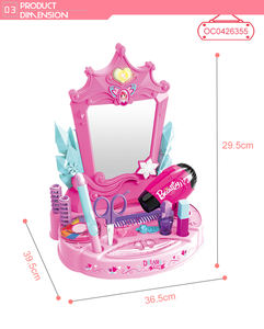 Stile della parte superiore di musica Del Barbiere tabella di preparazione delle ragazze dei capretti di giocattoli per finta - Product Image 4