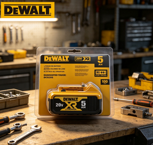 Batteria agli Ioni <span class=keywords><strong>di</strong></span> Litio 20V 5.0Ah <span class=keywords><strong>per</strong></span> DEWALT DCB205, Pacco Batteria Ricaricabile Sostitutivo <span class=keywords><strong>per</strong></span> Utensili Elettrici Cordless 20V Max - Product Image 6