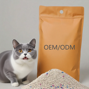 Litière pour chat en granulés de bentonite à absorption élevée, personnalisable en diverses conditionnements, 99 % moins de poussière, parfumée en option, concurrents Umico - Product Image 3