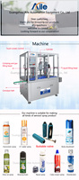 Machine de remplissage automatique d'aérosols Bag-on-Valve pour gaz lacrymogène au piment, gaz lacrymogène au poivre, et spray anti-émeute (MS) pour la défense personnelle et la sécurité
