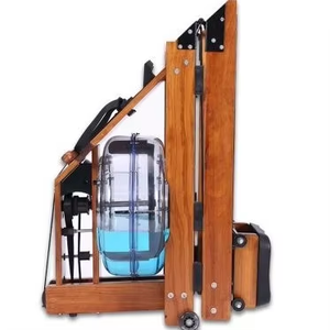 Máquina de <span class=keywords><strong>Remo</strong></span> de Madera Resistente al Agua Fabricada por ZKM con Funcionamiento Silencioso para Entrenamiento <span class=keywords><strong>en</strong></span> Interiores - Product Image 4