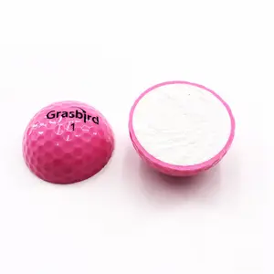 China Alibaba Fornecedor Durável Colorido Golf Ball usado por entusiastas do golfe e atletas profissionais