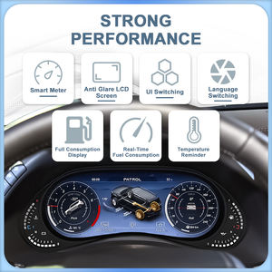 Navihua Car Upgrade LCD Dashboard para Nissan Patrol Y62 2008-2022 Digital Cluster Linux System Instrument Auto <span class=keywords><strong>Virtual</strong></span> Cockpit - Product Image 5