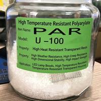 Gránulos de Poliarilato PAR, Pellets Termoplásticos Resistentes a los Rayos UV para Componentes Electrónicos de Precisión
