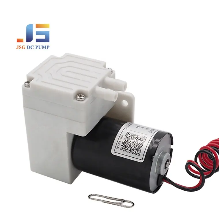 Slient เครื่องปั๊มสุญญากาศไฟฟ้าขนาดเล็ก12V 24V,ที่ปั๊มลมมือหมุนสำหรับจุกไวน์แดง Mpa2002c