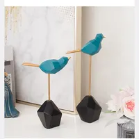 Birds Resin Ornaments Statue Crafts Table Decoration For Home Decor Gift Crafts