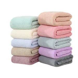 New Coral velvet towel manufacturer wholesale wheat ear adult thickened household quick dry face towel