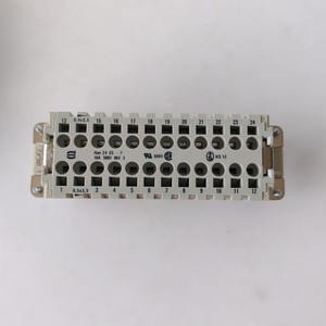 ขั้วต่อฮัน 24 ES F แบบ 24 พิน ตัวเมีย 16A 500V สำหรับงานหนักในอุตสาหกรรม - Product Image 1