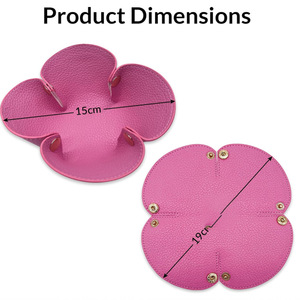Creative flower <b>storage</b> tray, stylish foldable miscellaneous item tray, entryway bedside <b>dressing</b> <b>table</b> multi-functional - Product Image 5