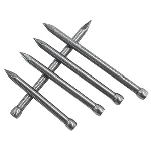 Clavos de acabado sin cabeza de hierro, diámetro de 1.0mm-3.0mm, longitud de 6mm-35mm, punta afilada, vástago liso, superficie pulida - Product Image 2