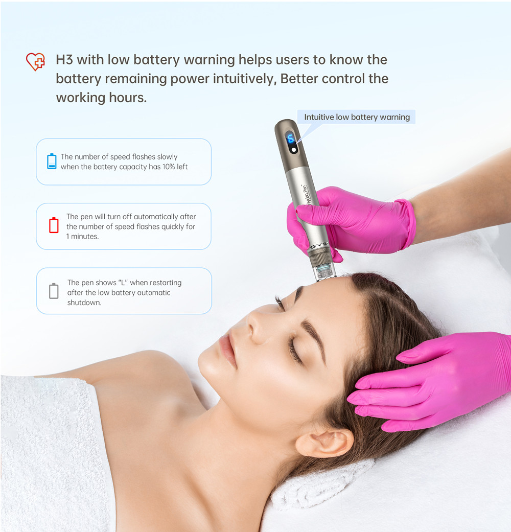 New arrival Liquid Injector Hydra pen Microneedling Hydra Pen H3 For Skin Rejuvenation