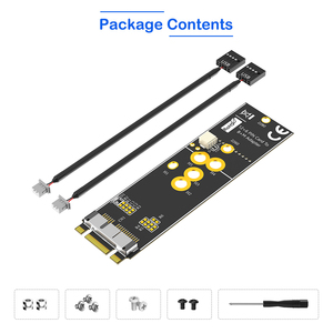 BCM94360CD/BCM94360CS2/BCM943224PCIEBT2 12+6ピン WiFi カード M.2 NVMe M キーアダプター OS PCB デスクトップ用 在庫あり - Product Image 6