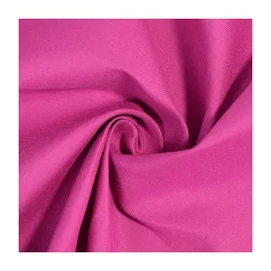 Soft Microfiber Polyester Twill 130 grams per sq mt Jacket Fabric Material Woven for Down Coat