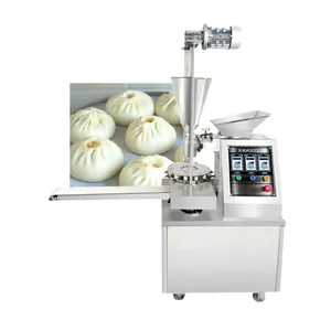 Professional Pau& Bao Steamed Stuffed Baozi Bun Machinery Bakpau Maker Machine with high quality